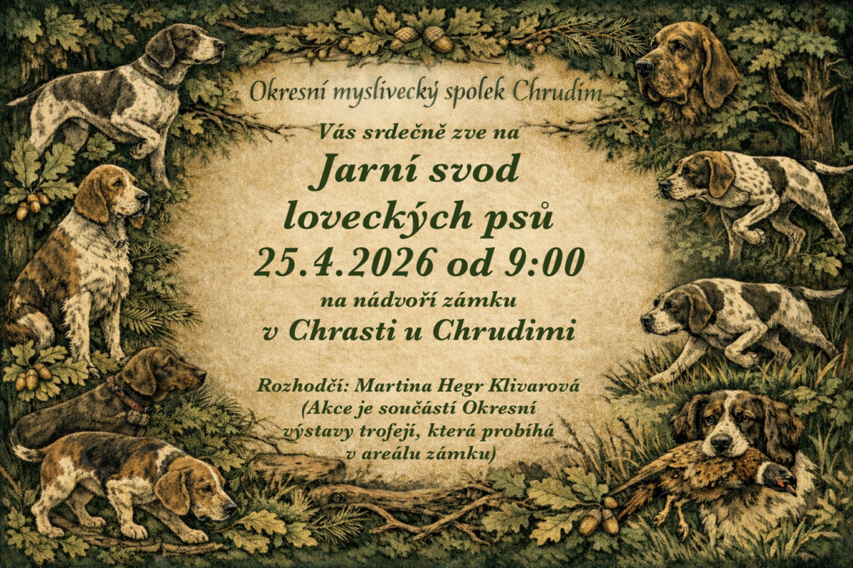Jarní svod mladých psů – 25.4.2026