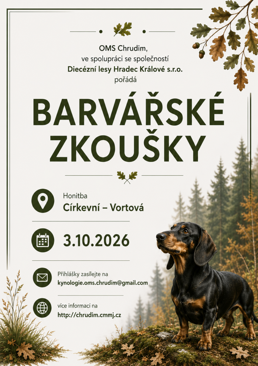 Barvářské zkoušky 3.10.2026